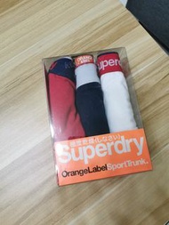 全新Superdry三件組內褲