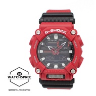 [Watchspree] Casio G-Shock GA-900 Lineup Red Resin Band Watch GA900-4A GA-900-4A