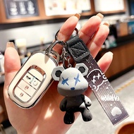 TPU key cover for Honda CRV, HRV, Civic 2023 - 2026 cars