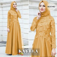 [COD] - KAELLA MAXY DRESS / GAMIS BRUKAT / DRESS BRUKAT KAELLA / GAMIS MURAH / DRESS BRUKAT