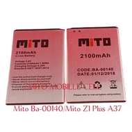 Baterai Battery Batre Batrai Mito Ba-00140 Ba00140 Mito Z1 Ram 3gb Dan Ram 4gb Mito A37