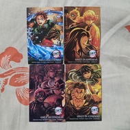 Merch Cinepolis Demon Slayer Kimetsu No Yaiba Trading Card Set Official Tanjiro Nezuko Inosuke Zenit