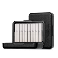 Storage Box for iq-s Heets and Accessories, PU Leather Case Traveling Cover Protective Pouch Bag (Bl