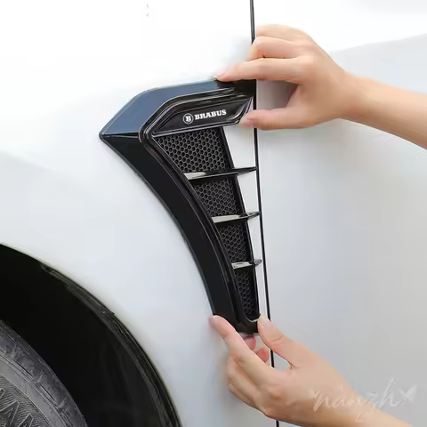Car Styling Exterior Accessories 2pc Universal Carbon Black For Brabus W463 G500 G350 G63 G65 W204 W