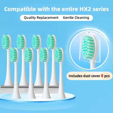 4/8/12-pack Electric Toothbrush Replacement Heads Compatible with Philip Sonicare HX2 Series Models 