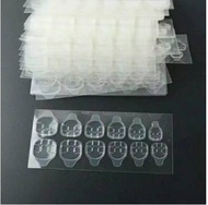 Lem kuku palsu bening isi 12 pcs di jamin KUAT PRAKTIS DAN TERMURAH!!