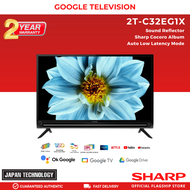 Sharp 2T-C32EG1X 2K 32" Google TV (2 Years Warranty)