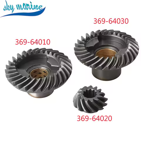 369 Gear Set For Tohatsu Nissan Mercury Outboard Motor 5HP 6HP 369-64010-1 369-64030-1 369-64020-1 3