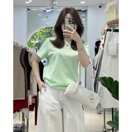Nafan short-sleeved round neck t-shirt with SomeWhere XONXEN SHOP printed on it, code 721