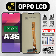 Original 100% LCD OPPO A3s fullset asli Ori layar lcd hp touchscreen anti blue light FHD Digitizer R