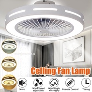 Modern Trendy LED Ceiling Fans Lights 3 Gear Wind Speed Fan Light With Remote Control 220V