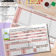 20pcs/Learner's Individual Index Report Card