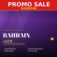 [PROMO] Bahrain Travel eSIM 1GB-5GB Data | Big Sale | Instant QR | 4G/5G