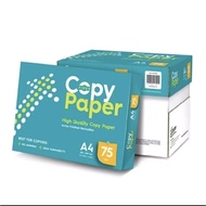 1 Box of A4 HVS Copy Paper 75 gsm 70 gsm Ik Copy