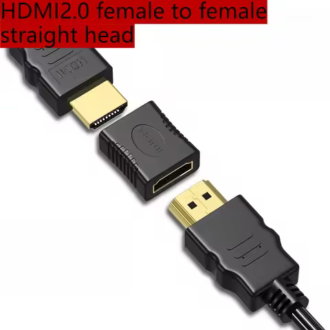HDMI female to female connector 2.0 HDMI extender straight head HDMI2.0 line of joint