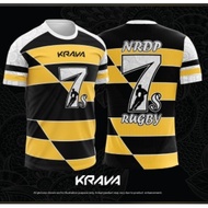 Nrdp 7s Rugby Tshirt Jersey Microfiber