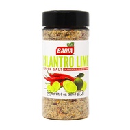 Lime salt and pepper seasoning (Kosher Cilantro Lime salt) Badia Kosher Cilantro Lime brand - 226.8g