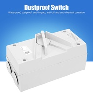 63A 3 Pole Outdoor Weatherproof Isolator (White)
