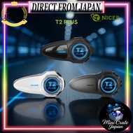 TNICER T2 PLUS Mesh Intercom (2025 UP): 10-Rider, 1.5KM, BT 5.2 Dual Chip, IP67