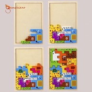 gamchiano Russian Blocks Puzzle Logical Game Portable Lightweight Intelligence for Children 3 4 5 6 