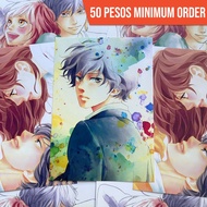 Ao Haru Ride Anime Art Prints / Mini Poster