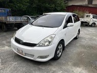 TACA優良車商(小林汽車) 正2007年 TOYOTA WISH 豐田 威曲 2.0 白色 黑內裝 七人座 安卓機