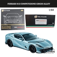 TOC Limited Editiondeluxe 1 Ferrari 812 Competizione Grigio Alloy64/