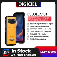 DOOGEE S100 Rugged Smartphone(2023), 20GB+256GB Dual 4G Gaming Rugged Phones Unlocked, 120Hz 6.58" Rugged Cell Phone, 66W Fast Charge, Dual Speakers, Android 12, 108MP Camera, Night Vision, NFC, OTG