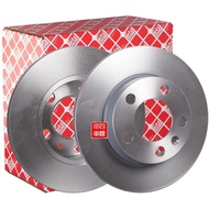 Febi Germany Volkswagen Polo 6R GTI Rear Brake Disc Rotors Set 1J0615601P, 1J0 615 601P, One Pair, N