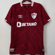 23/24 Fluminense Third Away Soccer Jersey Mens Red Fans Version Football Shirt