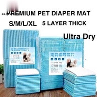 Wee Wee Pad Pet diaper Puppy Pet Training pad training Mat Pee pad Wee Pad Urine Pat Cat Dog 5 layer