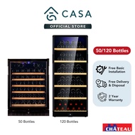 CHATEAU 50/120 Bottles Wine Chiller | CW 50TH SNS | CW 100TH SNS