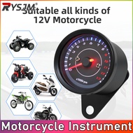 13000 RPM Meter Speedometer Meter Universal Motor Meter DC 12V LED Backlight Tachometer Meter Motorc