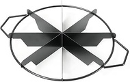 HAWOK 8-Slice Pie Cutter Press, Cake Divider, 10-Inch