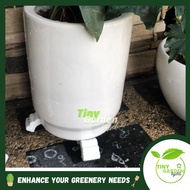 937 Baba Flower Pot Feet Kaki Pasu 3pcs