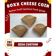 Box Coin Cheese-kraft laminated-Plain