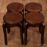 Fashionable Wholesale Dining Table Stools Stackable Round Stools Modern Folding Stools Home Simple S