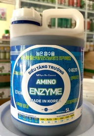 Phân bón lá hữu cơ khoáng AMINO ENZYME (can 5L) SIÊU TĂNG TRƯỞNG