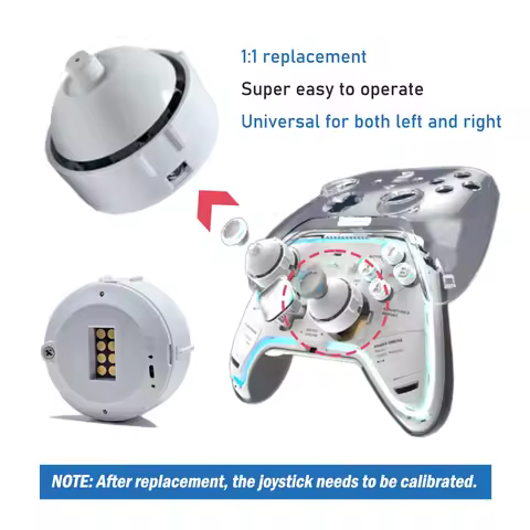 ZD Ultimate Legend Game Controller Replaceable Joystick Module Removable K-Silver JS13 PRO JinFull A