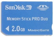 限量現在殺 SanDisk 2GB MS PRO DUO記憶卡(平行輸入)