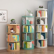 Picture Book Simple Household Storage Cabinet Bookcase Floor-standing Multi-Layer Corner Shelf Rotat