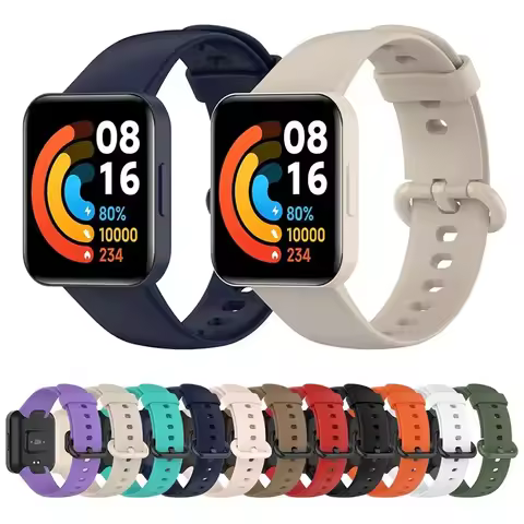 Silicone Strap For Xiaomi mi Watch Lite/Redmi Watch Lite Band Bracelet For Xiaomi Mi Watch 2 Lite/Re