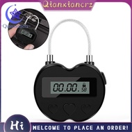Smart Time Lock LCD Display Time Lock Multifunction Travel Electronic Timer, Waterproof USB Recharge