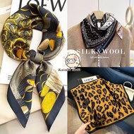 Korean Version Silk Scarf Fashion Silk Scarf 70 * 70cm Can Cover Your Head or Use As Tube Top and He
