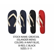 Islander GREAT20 ( black,blue,red) - Islander Slippers for Men