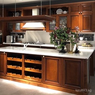 Solid Wood Model Room Painted Kitchen Cabinets by Manufacturer Kitchen Full House Open European Styl