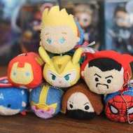 Spot Tsum Marvel Series Pine Avengers American Team Winter Soldier Iron Man Spider-Man Loki Plush Lying Pendant