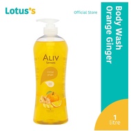 Aliv Senses Orange Ginger Body Wash 1L