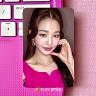 Wts photocard wonyoung ive official pob ktown4u eleven poca wony pose heartcheek dress pink ktown k4