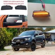 For Ford Ranger T6 Raptor Wildtrak 12-19 Everest 15-19 LED Rearview mirror flow indicator luces led 